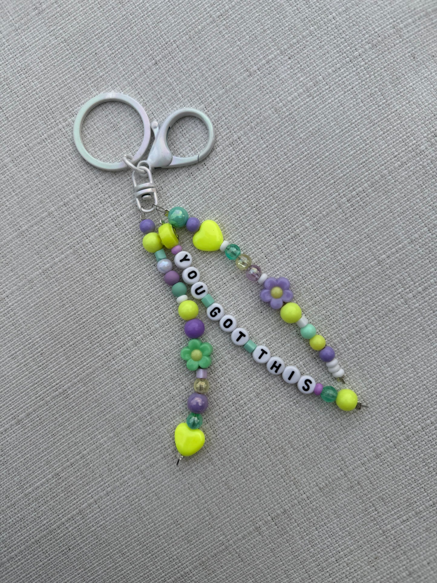 You Got This | Handmade Beaded Bag Charm