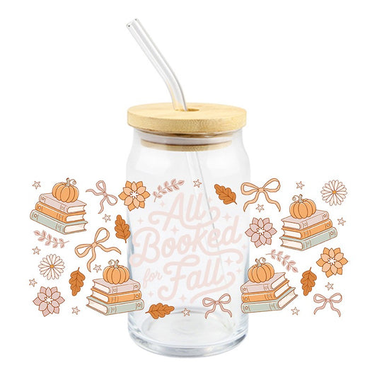 All Booked For Fall | UVDTF Cup Wrap